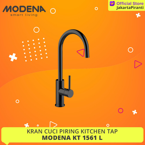 [EZM.5101804] Kran Sink Mixer Modena KT 1561 L Keran Air Cuci Piring Stainless