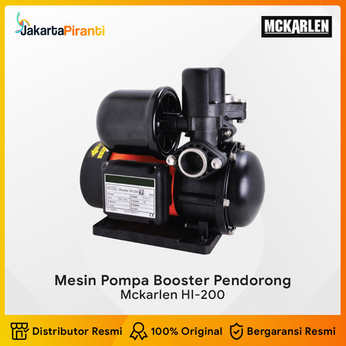 [EZM.5101811] Mesin Pompa Air Pendorong Booster Pump Mckarlen HI 200