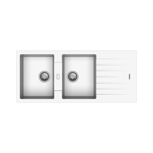 [EZM.5101817] Kitchen Sink Granite Modena KS 9201F WP