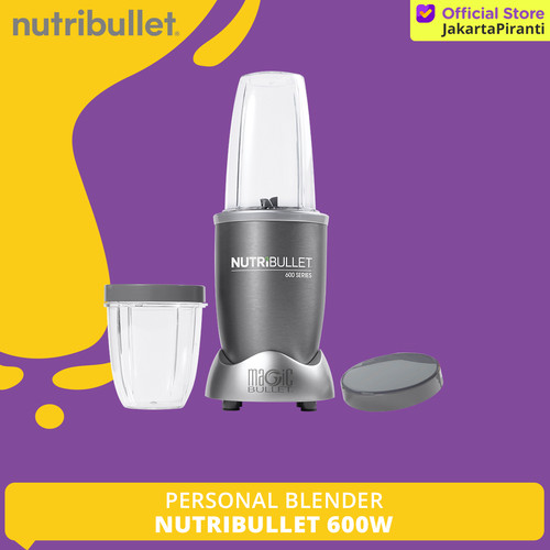 [EZM.5101818] Nutribullet 600W 8 Piece Set Grey Blender Juicer Extractor Jus