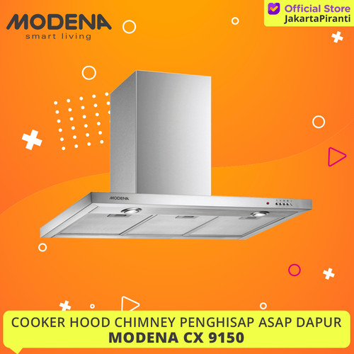 [EZM.5101834] Cooker Hood Modena CX 9150 Chimney Hood 90 cm - KHUSUS JABODETABEK