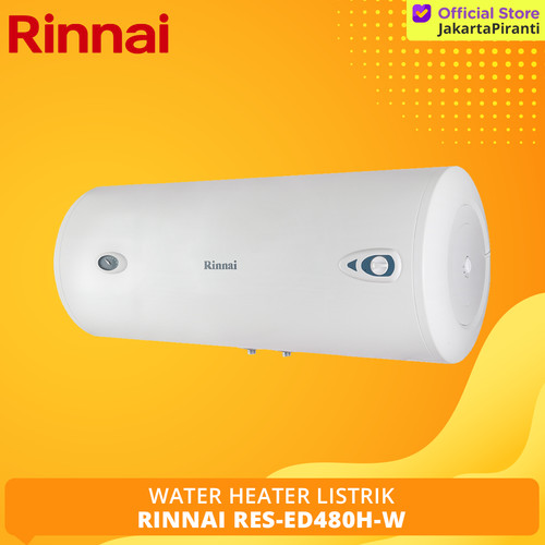 [EZM.5101857] Pemanas Air ELectric Water Heater Listrik 80 Liter Rinnai RES-ED480H-W