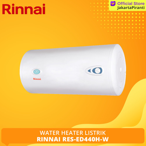 [EZM.5101858] Pemanas Air ELectric Water Heater Listrik 40 Liter Rinnai RES-ED440H-W