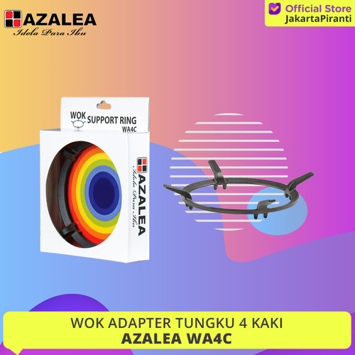[EZM.5101875] Tatakan Kuali Azalea Wok Adaptor Azalea WA4C untuk Semua Kompor Gas