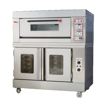 [EZM.5101876] Getra Combi Deck Oven Profer RFL-12SS+FJ10