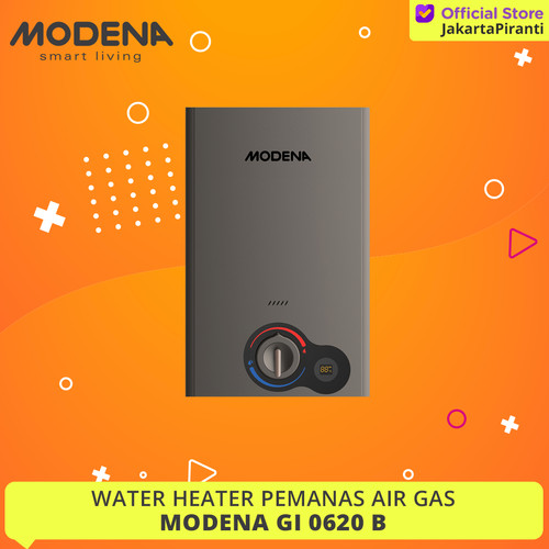 [EZM.5101896] Water Heater Gas Modena GI 0620 B - Pemanas Air Gas LPG - PROMO