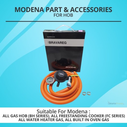 [EZM.5101910] BravaReg Modena Premium Regulator Hemat Gas