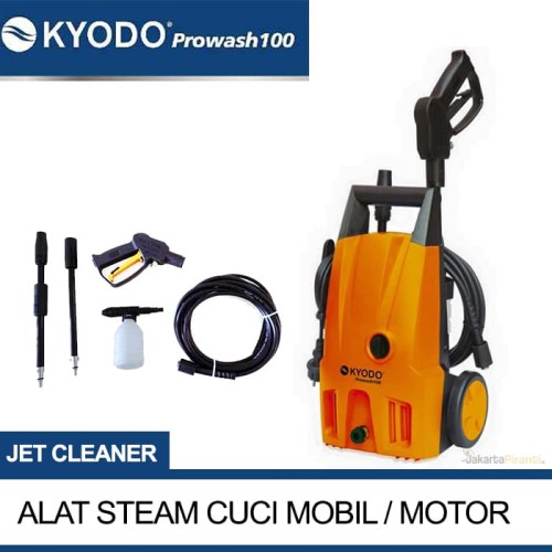 [EZM.5101965] Alat Mesin Steam Cuci Mobil Motor Jet Cleaner KYODO Prowash 100
