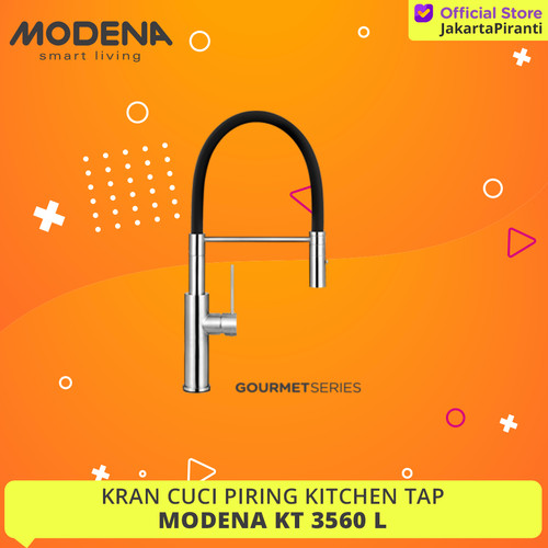 [EZM.5101968] Kran Air Sink Mixer Keran Panas Dingin Modena KT 3560 L - Kitchen Tap