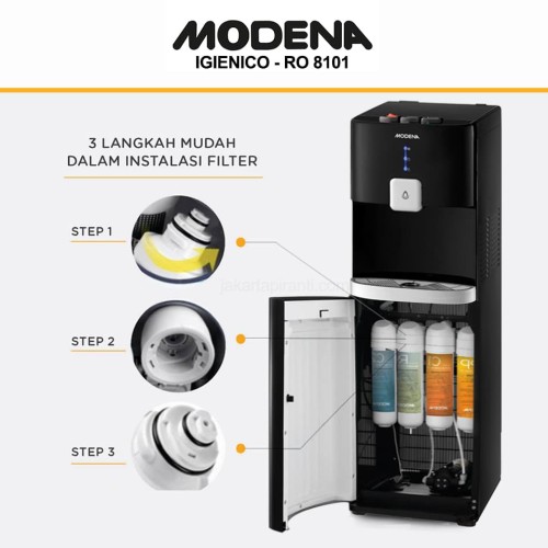 [EZM.5101990] MODENA IGIENICO RO 8101 Reverse Osmosis Water Purifier Dispenser