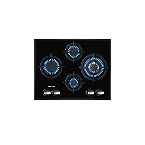 [EZM.5102000] MODENA CRISTA BH 1645 - Kompor Tanam Built-In Hob Gas 60 cm 4 Burner