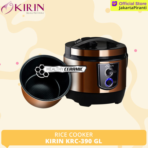 [EZM.5102021] Rice Cooker Ceramic 3 in 1 Kirin KRC-390 Magic Com - 2 Liter