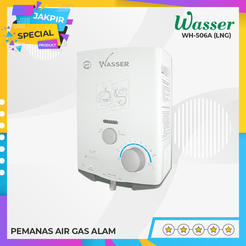 [EZM.5102034] Pemanas Air Water Heater Gas Wasser WH-506 A LNG - PROMO SPESIAL