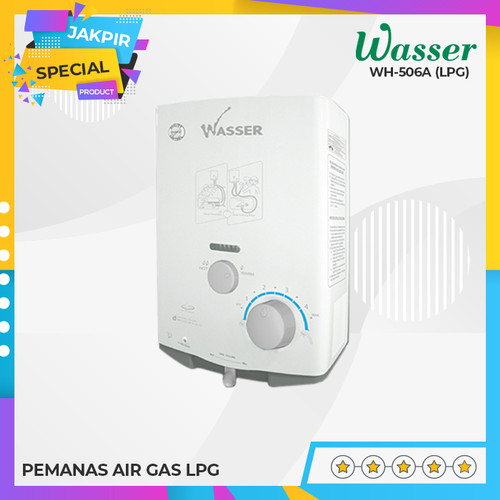 [EZM.5102035] Pemanas Air Water Heater Gas Wasser WH-506 A LPG - PROMO SPESIAL