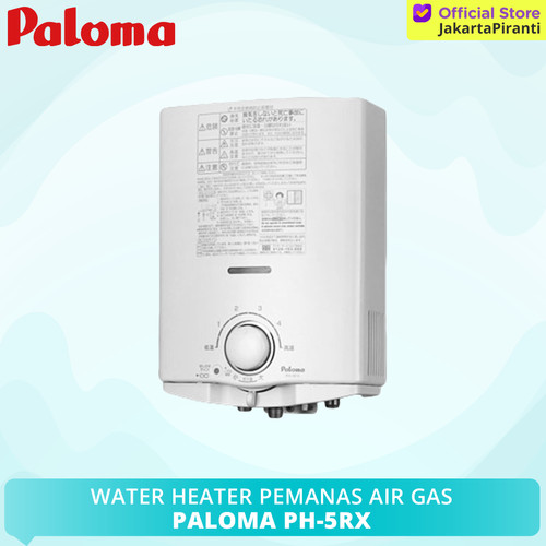[EZM.5102044] Water Heater Gas Paloma PH 5 RX Garansi Resmi - Made In Japan