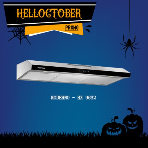 [EZM.5102101] Cooker Hood Modena RX 9632 Slim Hood 90 cm - Helloctober Promo