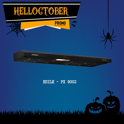 [EZM.5102103] Cooker Hood Modena PX 9002 Slim Hood 90 cm - Helloctober Promo