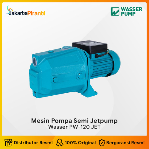 [EZM.5102115] Mesin Pompa Semi Jet Pump Wasser PW120JET
