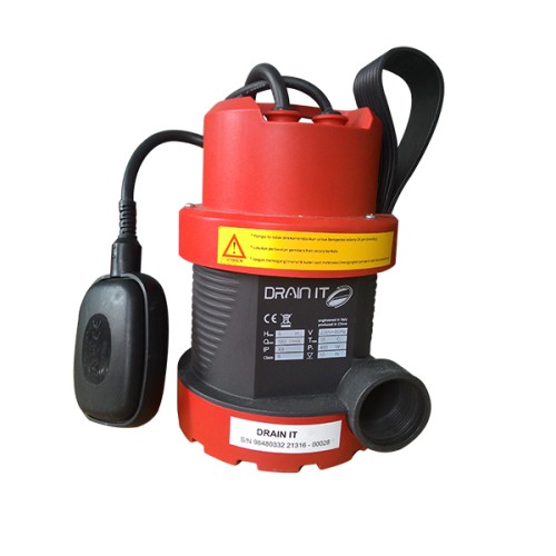 [EZM.5102129] Mesin Pompa Air Celup Leader Drain IT 200 - Pompa Kolam
