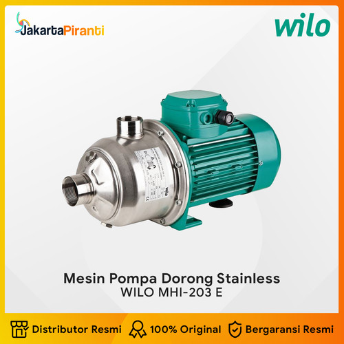 [EZM.5102196] Mesin Pompa Sentrifugal Multistage WILO MHI 203 E - Pompa Dorong WILO