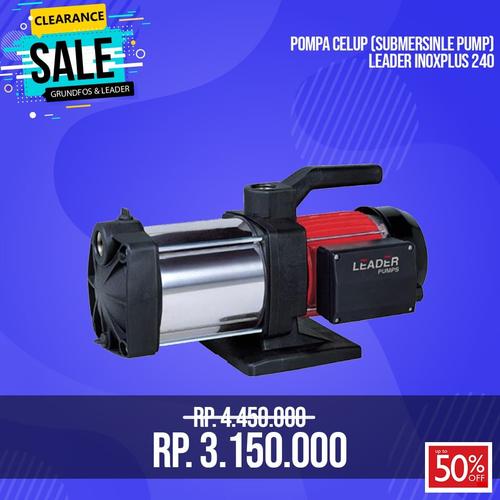 [EZM.5102250] Leader Pompa Booster Inoxplus 240