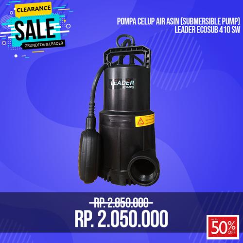 [EZM.5102355] Mesin Pompa Cepup Air Asin Leader Ecosub 410 SW Submersible Pump