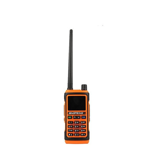 [EZO.1000016] Baofeng BF-17L HT Tri Band 5W Orange Ori Baru Garansi Handie Talkie VHF UHF 400 BF17L BF17