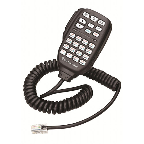[EZO.1000024] Icom HM-133 Ori Baru Hand Mic Rig IC-2200 IC-2300 HM133 HM-133V Extramic