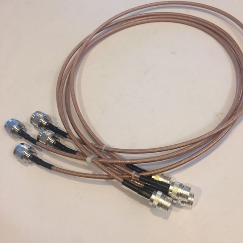 [EZO.1000029] Kabel Jumper Teflon RG-58 D Antenna N Male N Female Baru Cable Jamper RG58