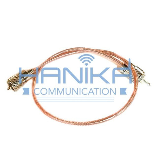 [EZO.1000050] Kabel Jumper Teflon 1 Meter SWR ke Antena PL M to PL M Jamper Radio HT Rig