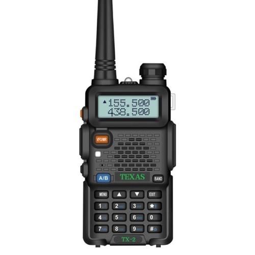[EZO.1000057] Texas TX-2 HT Dual Band 5W Type C Scan Garansi Ori Baru Handy Talky TX2