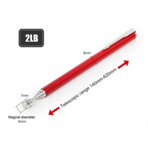 [EZO.1000068] Tongkat Teleskopik Magnet Baut Alat Ambil Skrup Tarik Stik Besi Rod