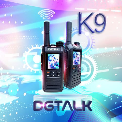 [EZO.1000397] DGTalk K9 HT POC 4G Wifi Bluetooth GPS Walkiefleet Zello Radio Network