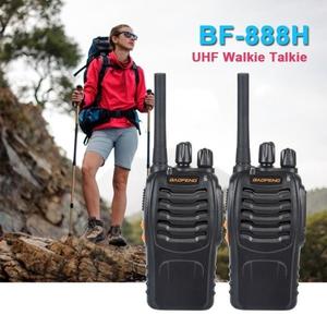 [EZO.1000574] Sepasang Baofeng BF-888H HT UHF Walkie Talkie BF888H BF888 BF 888H