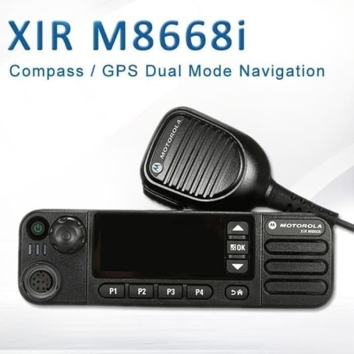 [EZO.1001052] Motorola XiR M8668i Rig UHF 350 40W Baru Garansi Resmi XiRM8688 GPS