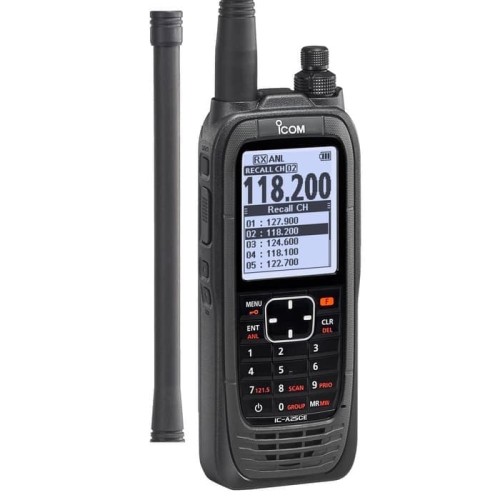 [EZO.1001226] Icom IC-A25CE HT VHF Air Band Ori Baru Garansi GPS Airband ICA25 A25