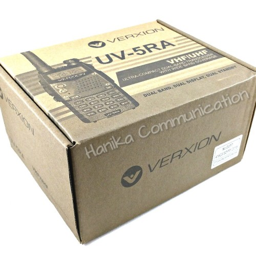 [EZO.1001687] Verxion UV-5RA HT Dualband Garansi 1 Tahun UV5RA Handie Talkie UV5