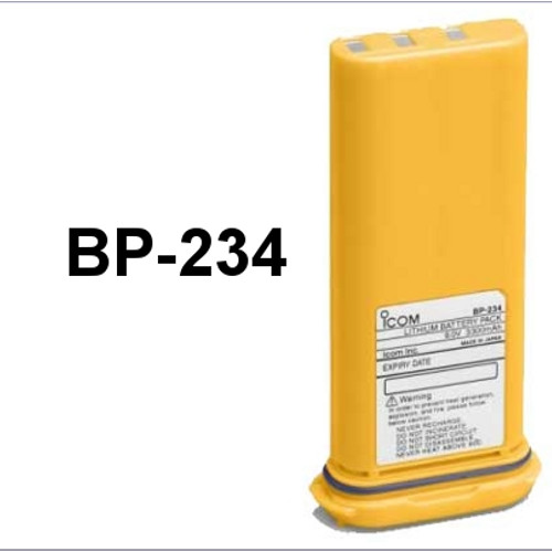 [EZO.1002063] Icom BP-234 Baterai HT GM1600 Ori Baru GMDSS Handy Talky Marine BP234