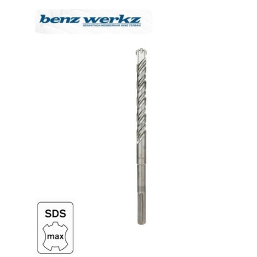 [EZM.5300019] SDS MAX 4-edge 24mm x 520mm - Mata bor beton SDS Max Benz Werkz