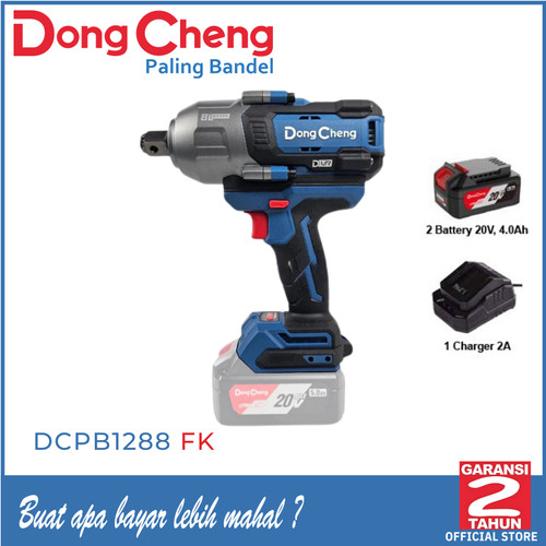 [EZM.5400010] Cordless Brushless Impact Wrench 1288Nm 3/4" DONGCHENG DCPB1288 FK