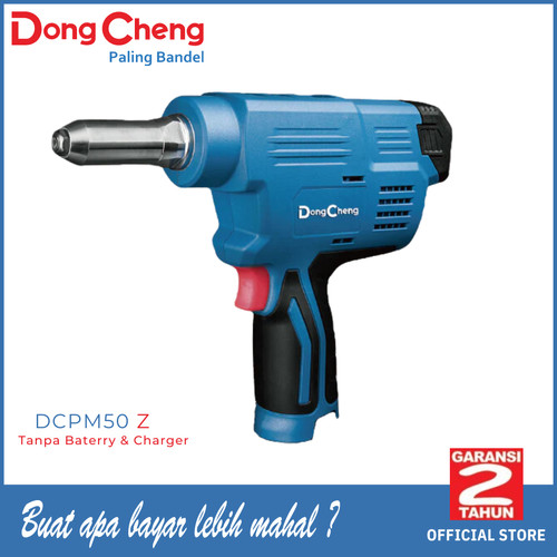 [EZM.5400015] Dongcheng DCPM50Z Mesin Paku Tembak Riveting Cordless 12V