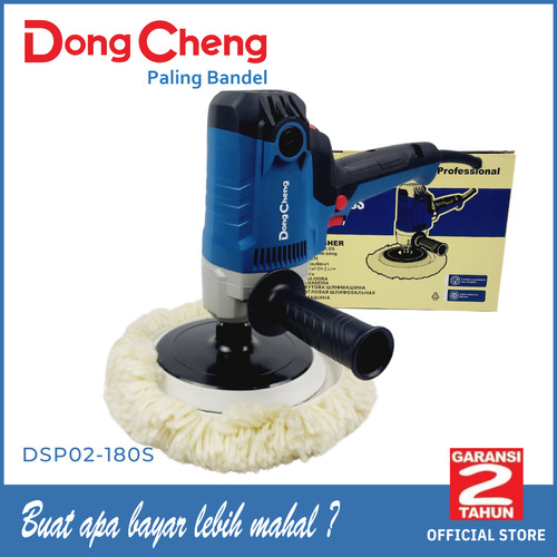 [EZM.5400019] DongCheng Mesin Poles Polisher Mesin 7" DSP02-180S
