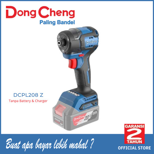 [EZM.5400043] Brushless Impact Driver Screw Driver DongCheng DCPL208 Z
