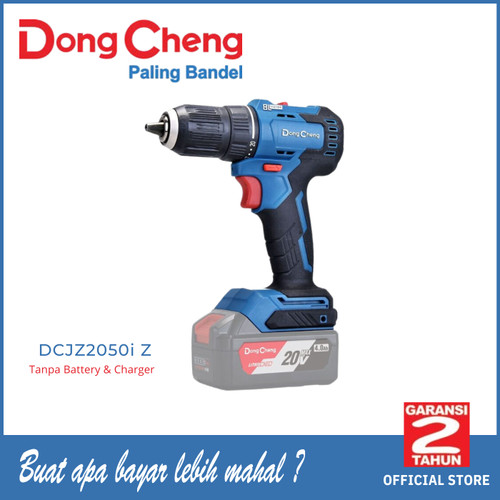 [EZM.5400044] Brushless Mesin Bor Impact Drill 20V DongCheng DCJZ2050i Z