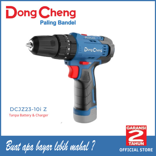 [EZM.5400045] Brushless Impact Drill 12V Cordless Bor DongCheng DCJZ23-10i Z