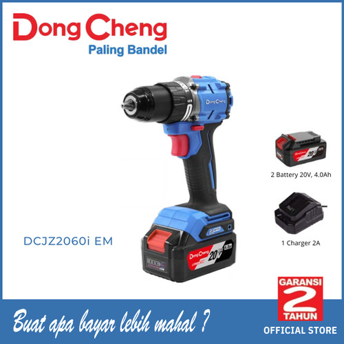 [EZM.5400047] Brushless Impact Drill Bor Tembok Dongcheng DCJZ2060I EM