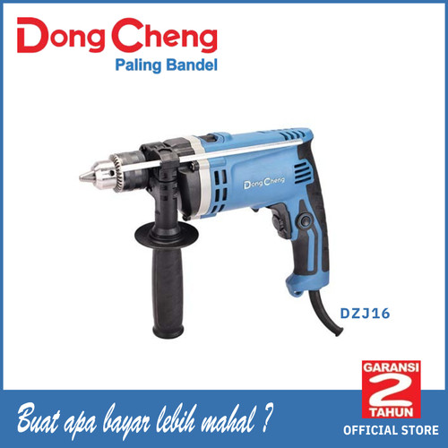 [EZM.5400067] Mesin Bor Tembok 16mm Impact Drill Dongcheng DZJ16