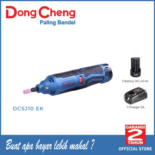 [EZM.5400079] Mesin Gerinda Lurus Baterai Cordless Dongcheng DCSJ10EK