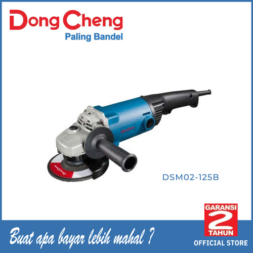 [EZM.5400083] Mesin Gerinda Tangan Angle Grinder 5" 1200watt Dongcheng DSM02-125B