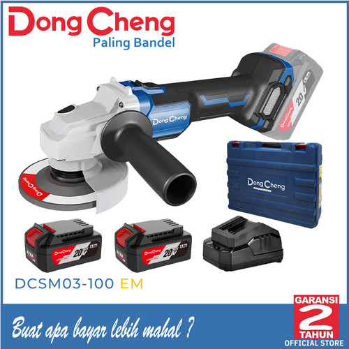 [EZM.5400086] Mesin Gerinda Baterai Brushless Dongcheng DCSM03-100 EM